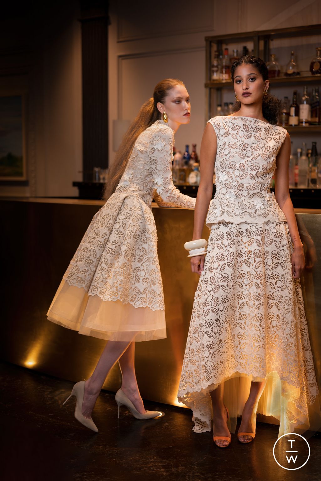 Fashion Week New York Resort 2026 look 9 from the Bibhu Mohapatra collection womenswear