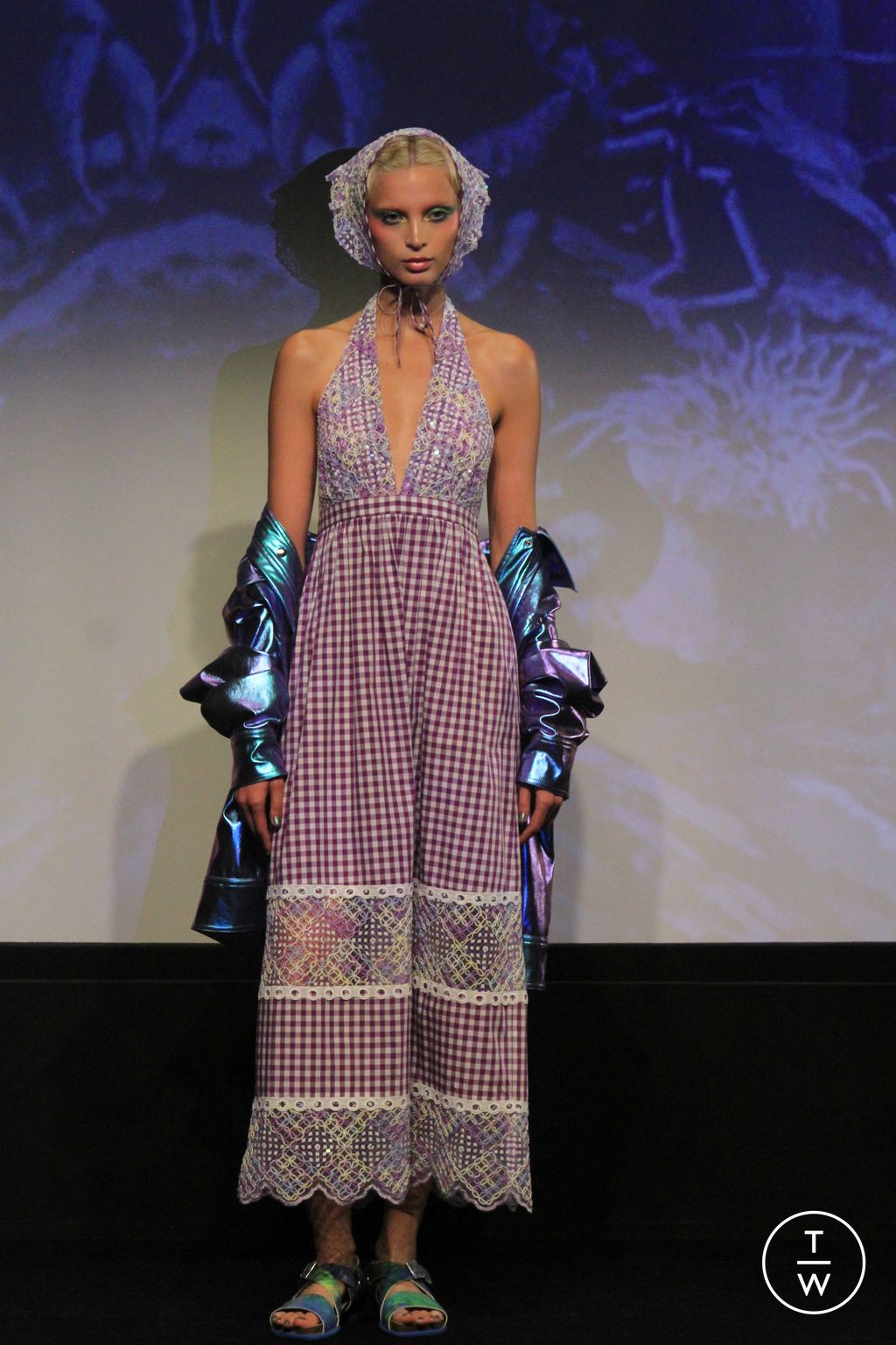 Fashion Week New York Spring/Summer 2024 look 9 de la collection Anna Sui womenswear
