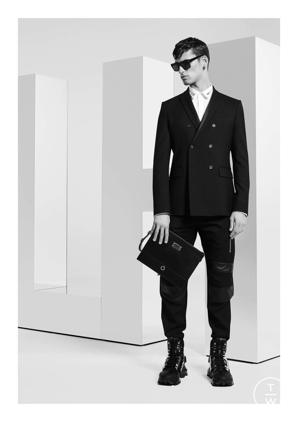 Fashion Week Milan Fall/Winter 2021 look 3 de la collection Les Hommes menswear