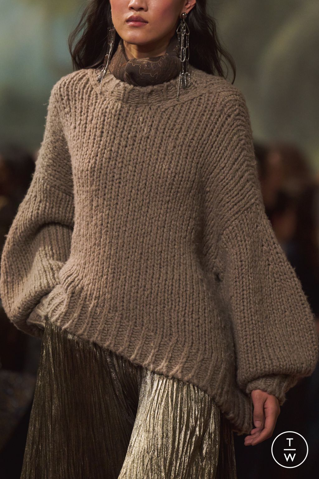 Fashion Week New York Fall/Winter 2026 look 11 from the Ralph Lauren collection womenswear accessories
