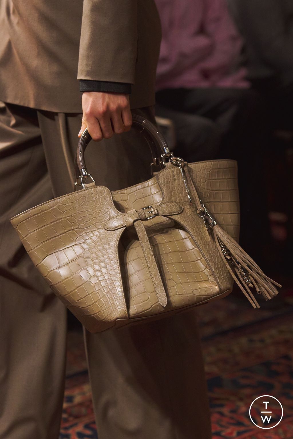 Fashion Week New York Fall/Winter 2026 look 13 from the Ralph Lauren collection womenswear accessories