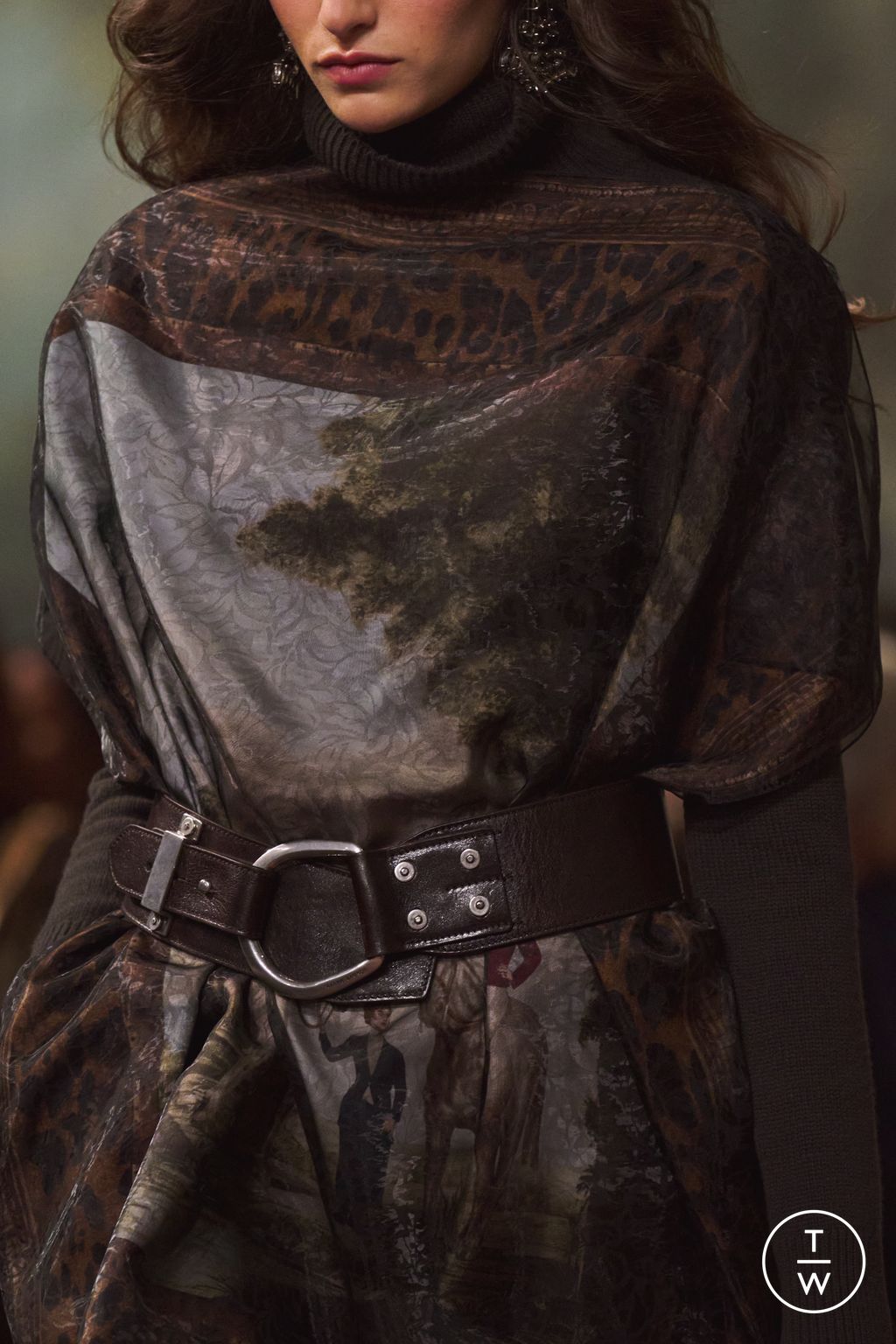 Fashion Week New York Fall/Winter 2026 look 18 from the Ralph Lauren collection 女装配饰