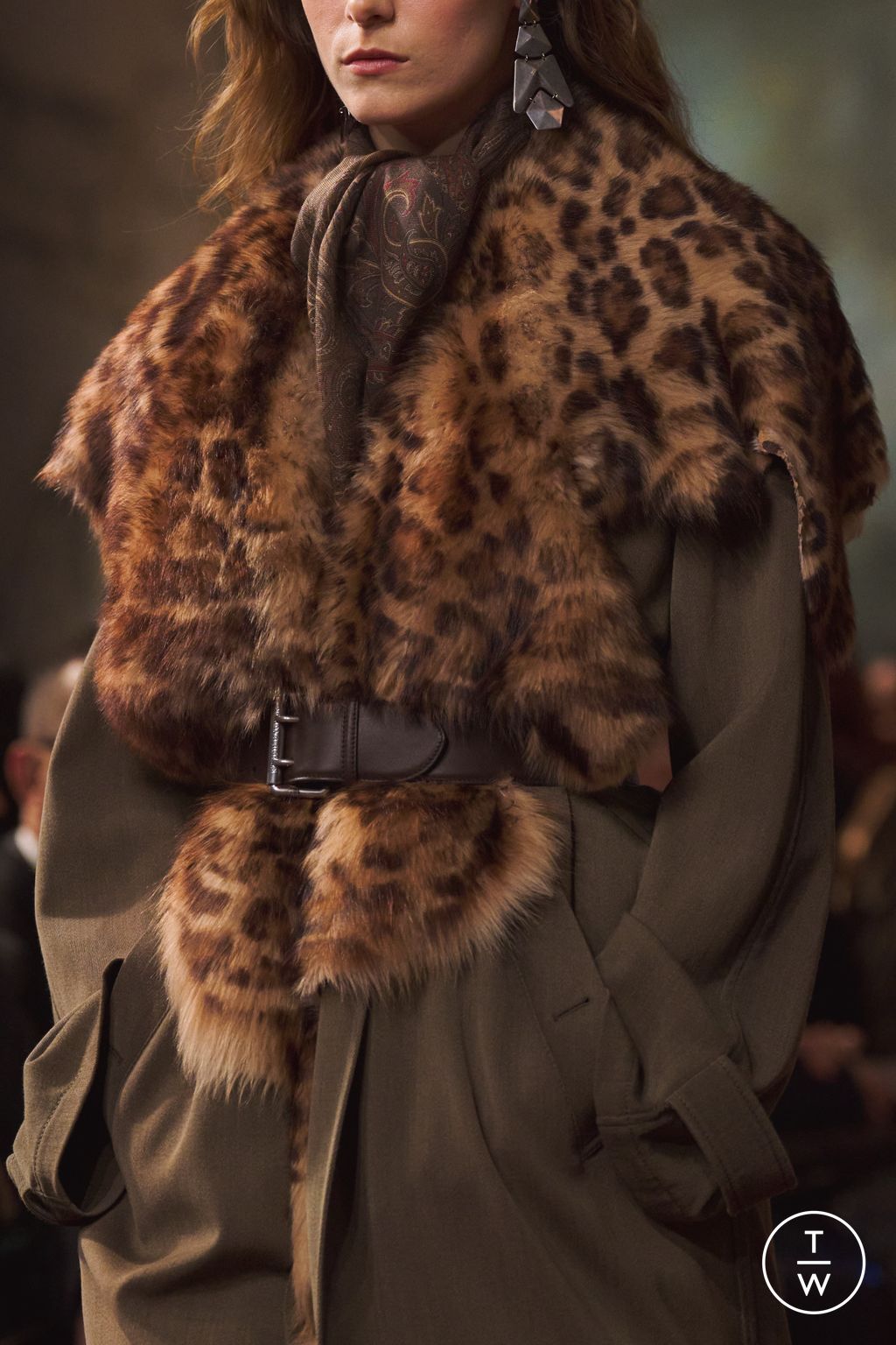 Fashion Week New York Fall/Winter 2026 look 26 from the Ralph Lauren collection womenswear accessories