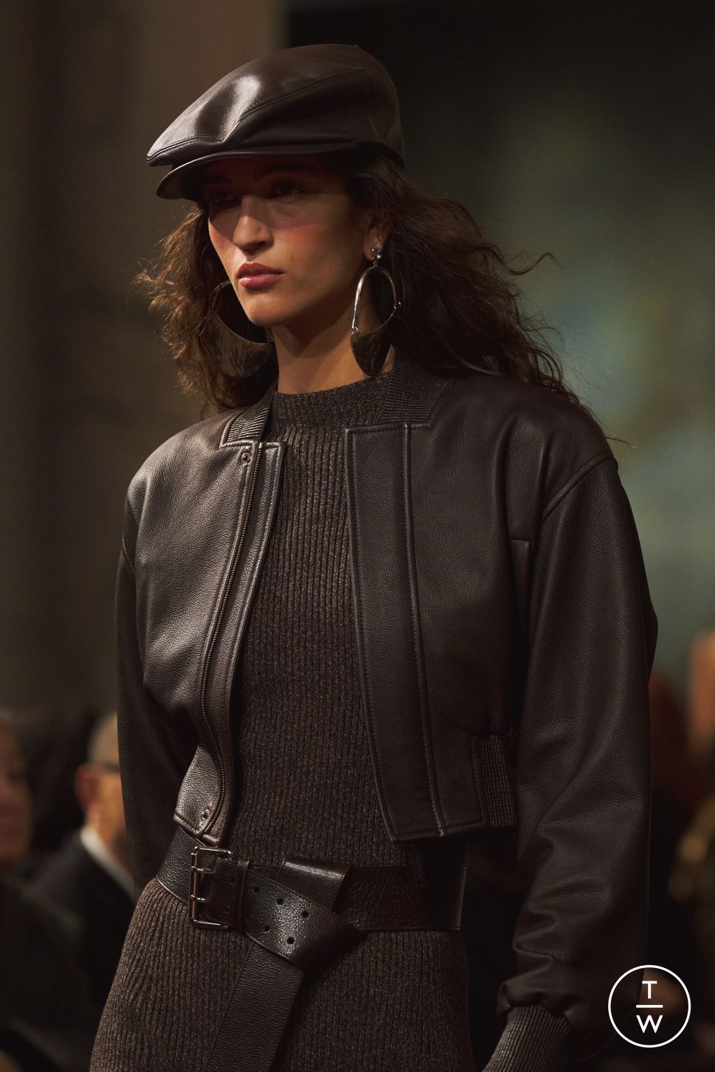 Fashion Week New York Fall/Winter 2026 look 30 from the Ralph Lauren collection womenswear accessories