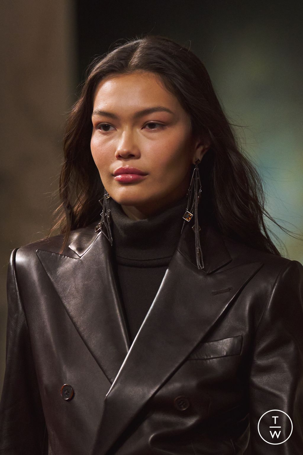 Fashion Week New York Fall/Winter 2026 look 32 from the Ralph Lauren collection 女装配饰