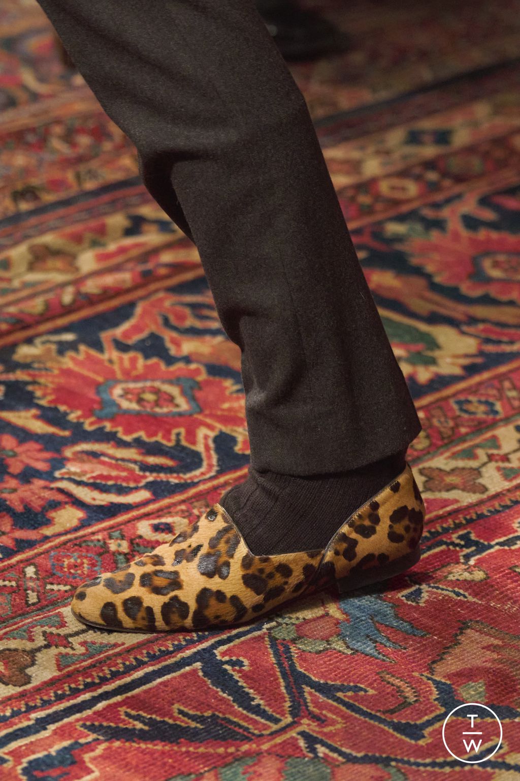 Fashion Week New York Fall/Winter 2026 look 35 de la collection Ralph Lauren womenswear accessories