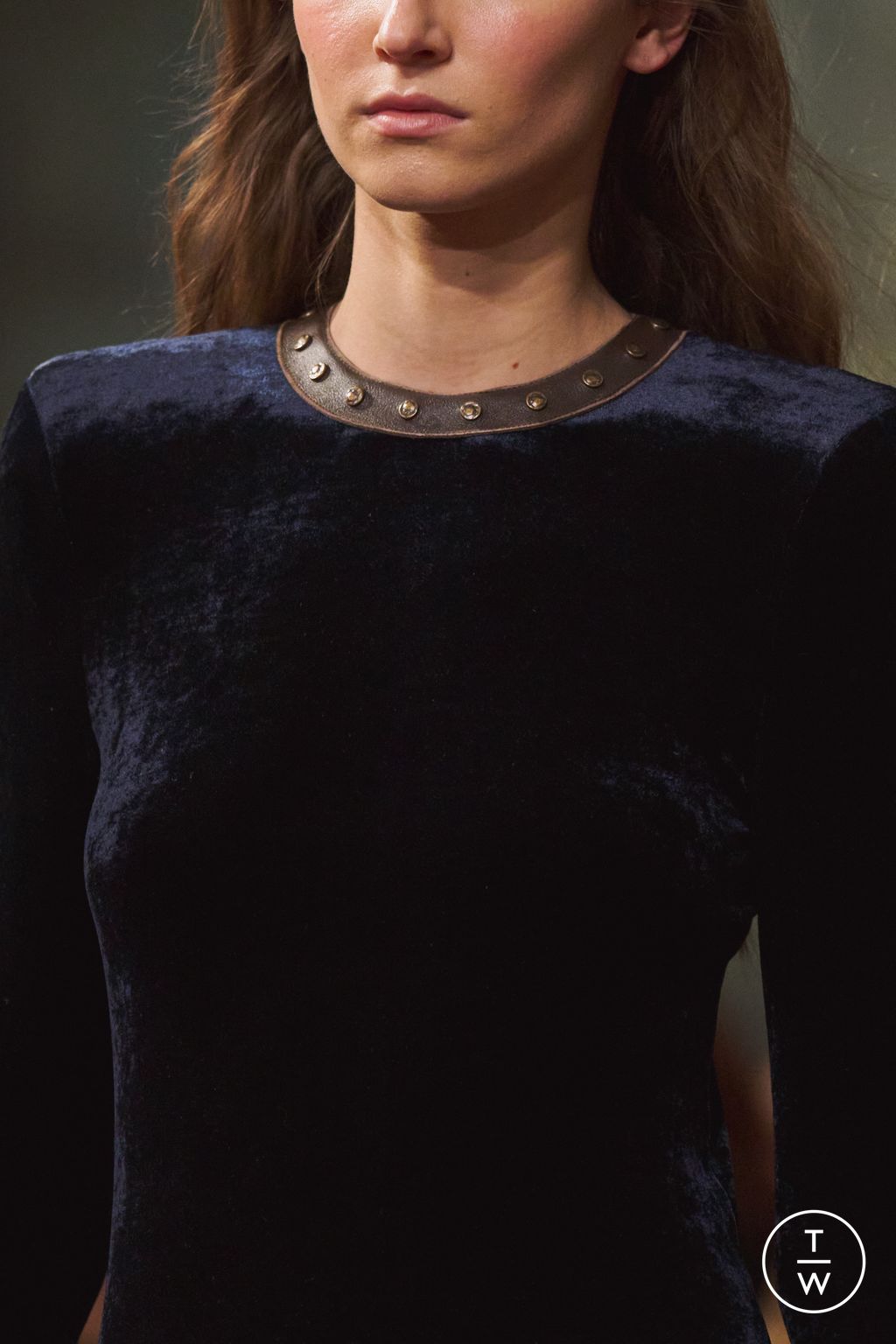 Fashion Week New York Fall/Winter 2026 look 37 from the Ralph Lauren collection womenswear accessories