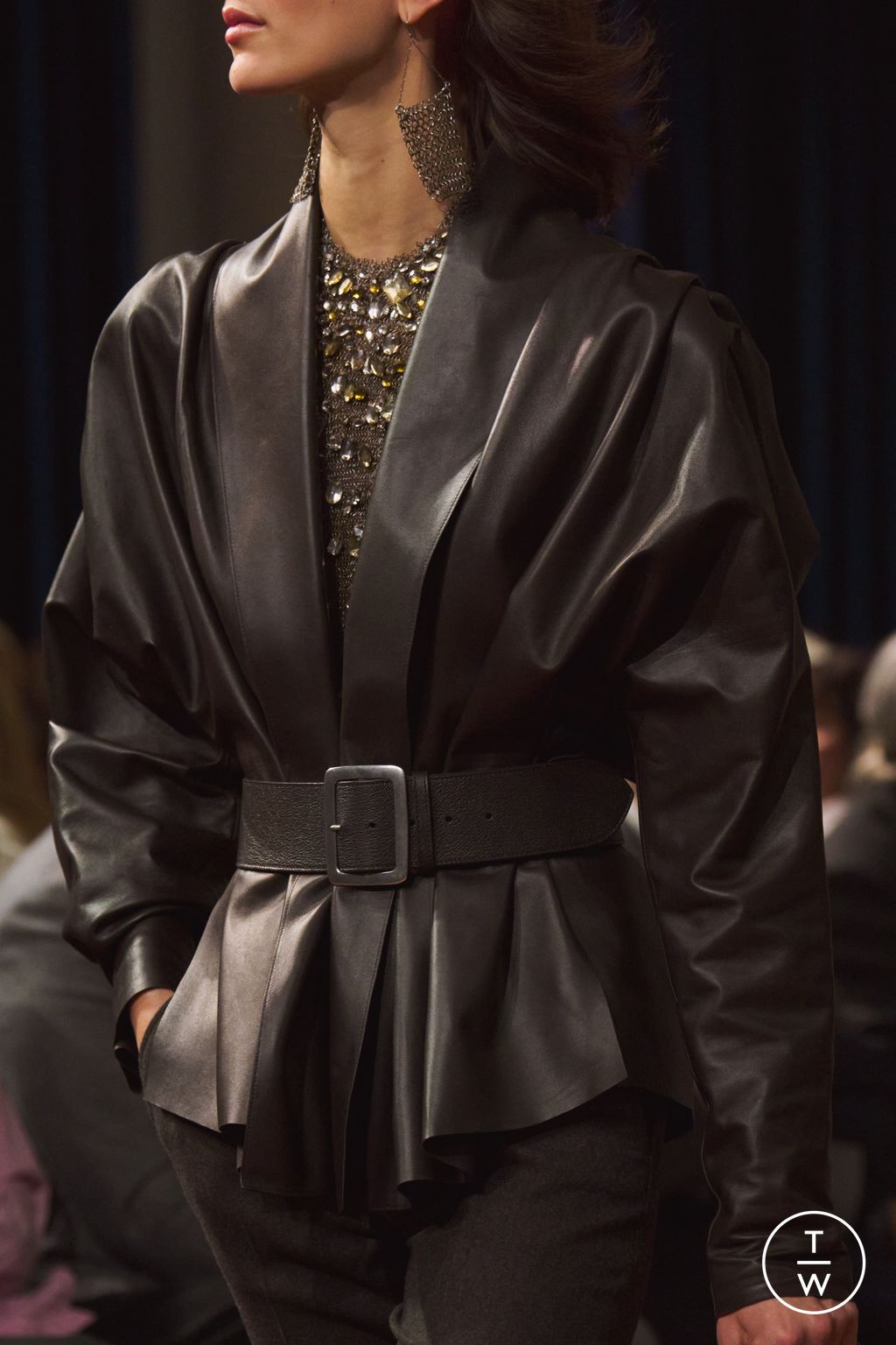 Fashion Week New York Fall/Winter 2026 look 48 from the Ralph Lauren collection womenswear accessories