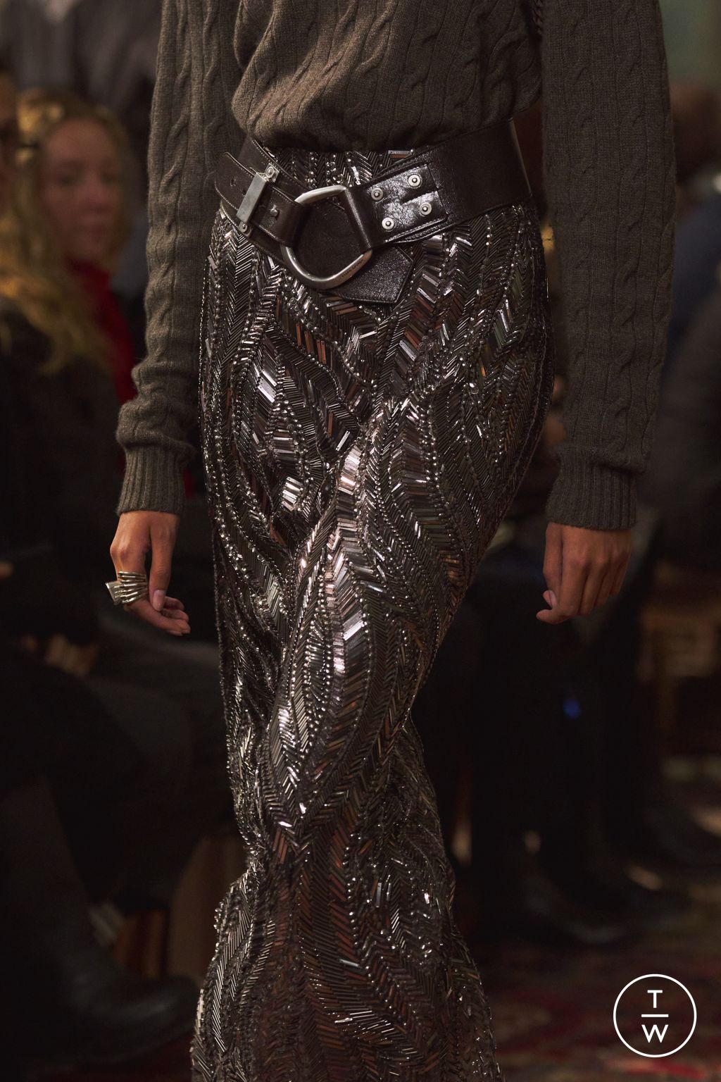 Fashion Week New York Fall/Winter 2026 look 49 from the Ralph Lauren collection womenswear accessories