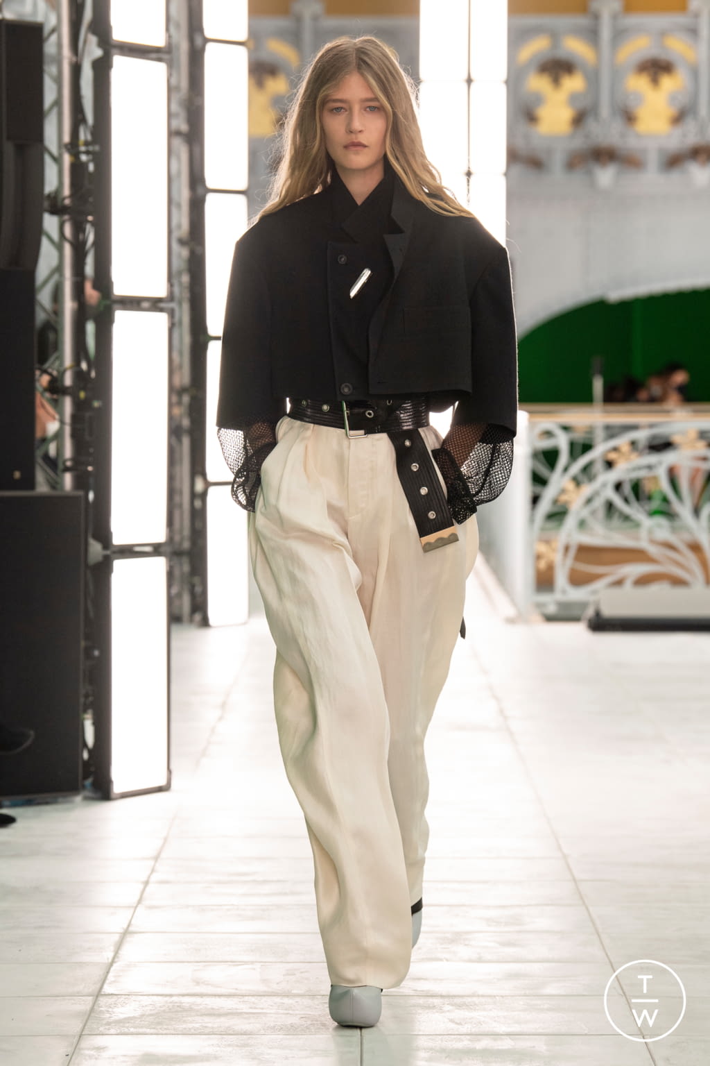 Fashion Week Paris Spring/Summer 2021 look 9 from the Louis Vuitton collection womenswear