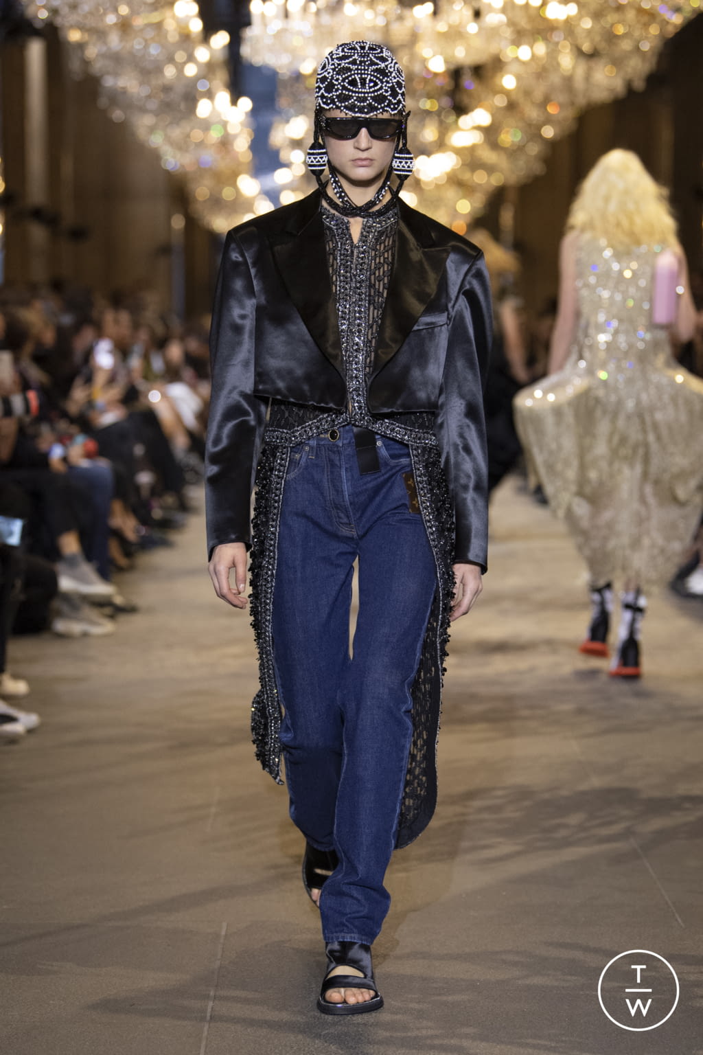 Fashion Week Paris Spring/Summer 2022 look 5 de la collection Louis Vuitton womenswear