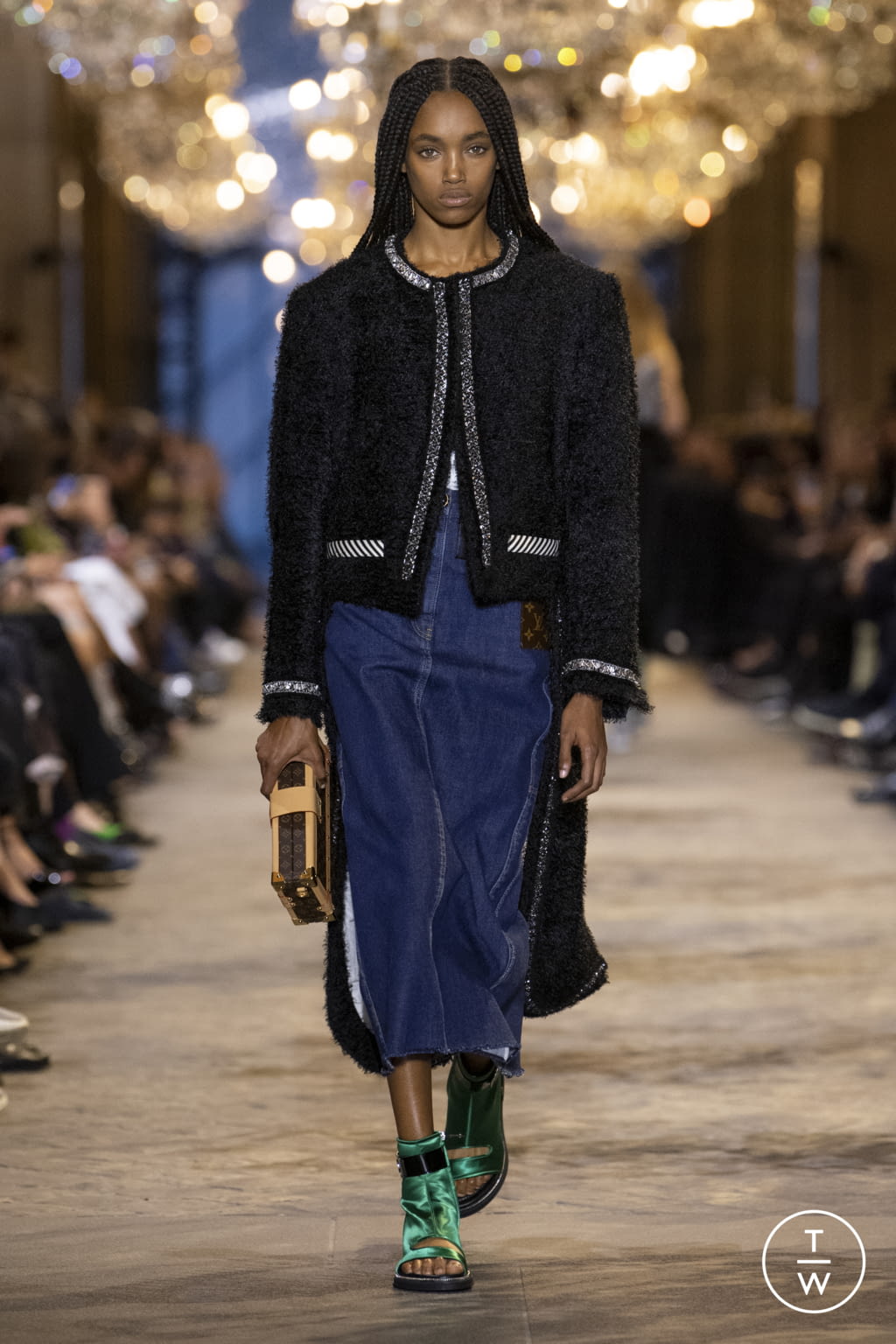 Fashion Week Paris Spring/Summer 2022 look 13 from the Louis Vuitton collection 女装