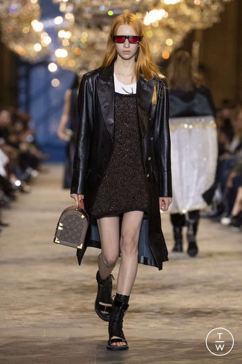 Fashion Week Paris Spring/Summer 2022 look 22 from the Louis Vuitton collection womenswear