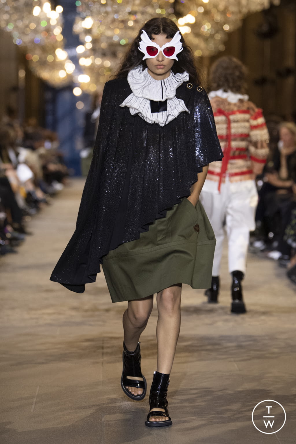 Fashion Week Paris Spring/Summer 2022 look 40 from the Louis Vuitton collection 女装