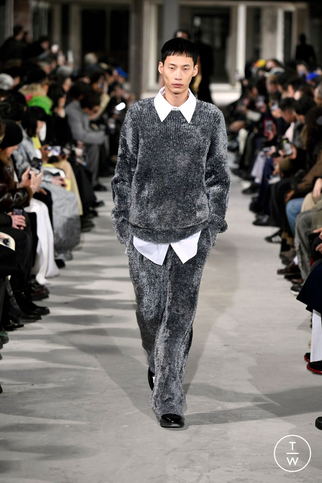 Fashion Week Paris Fall/Winter 2024 look 13 de la collection Louis Gabriel Nouchi menswear