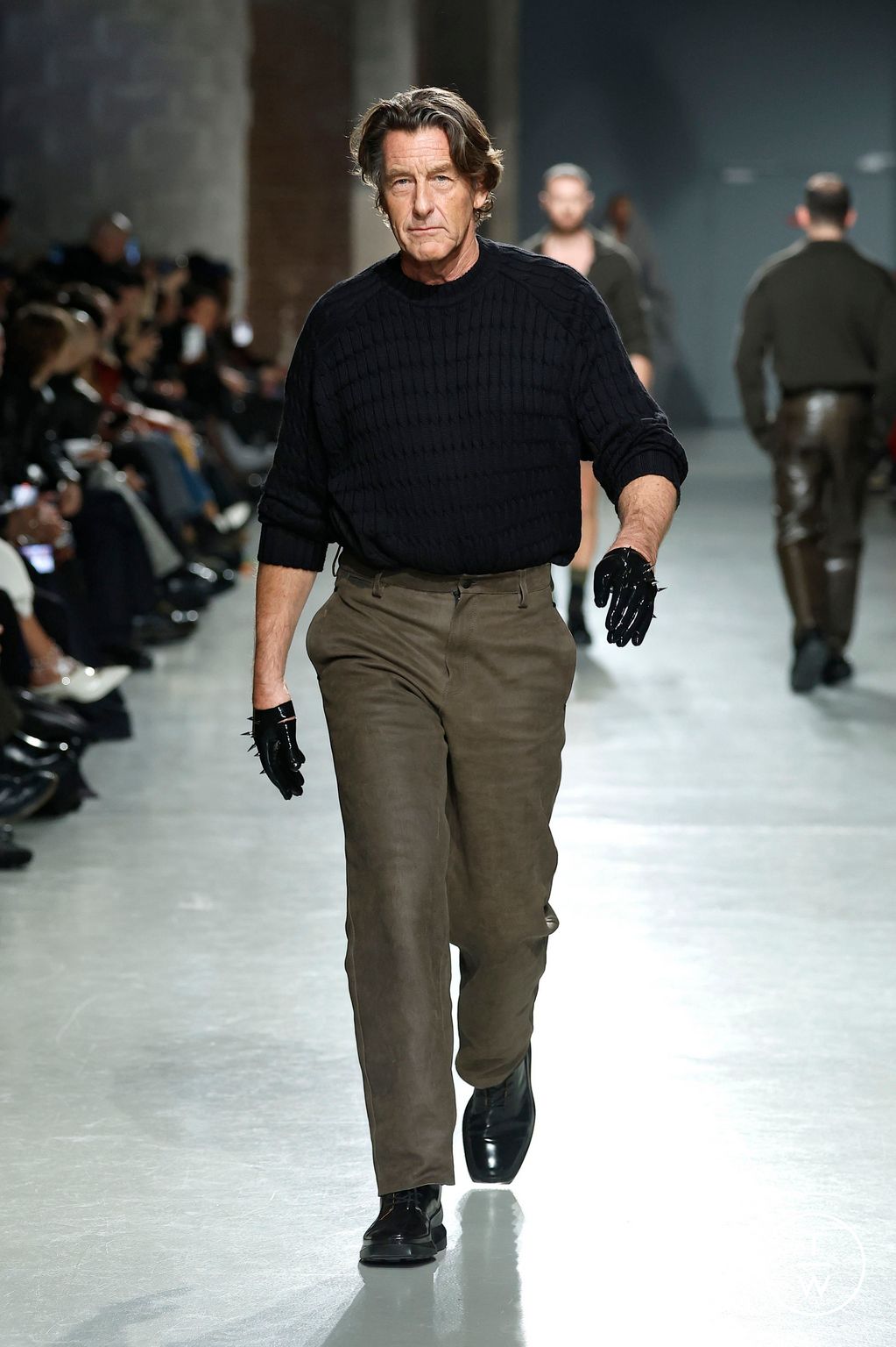 Fashion Week Paris Fall/Winter 2025 look 37 from the LGN Louis Gabriel Nouchi collection menswear