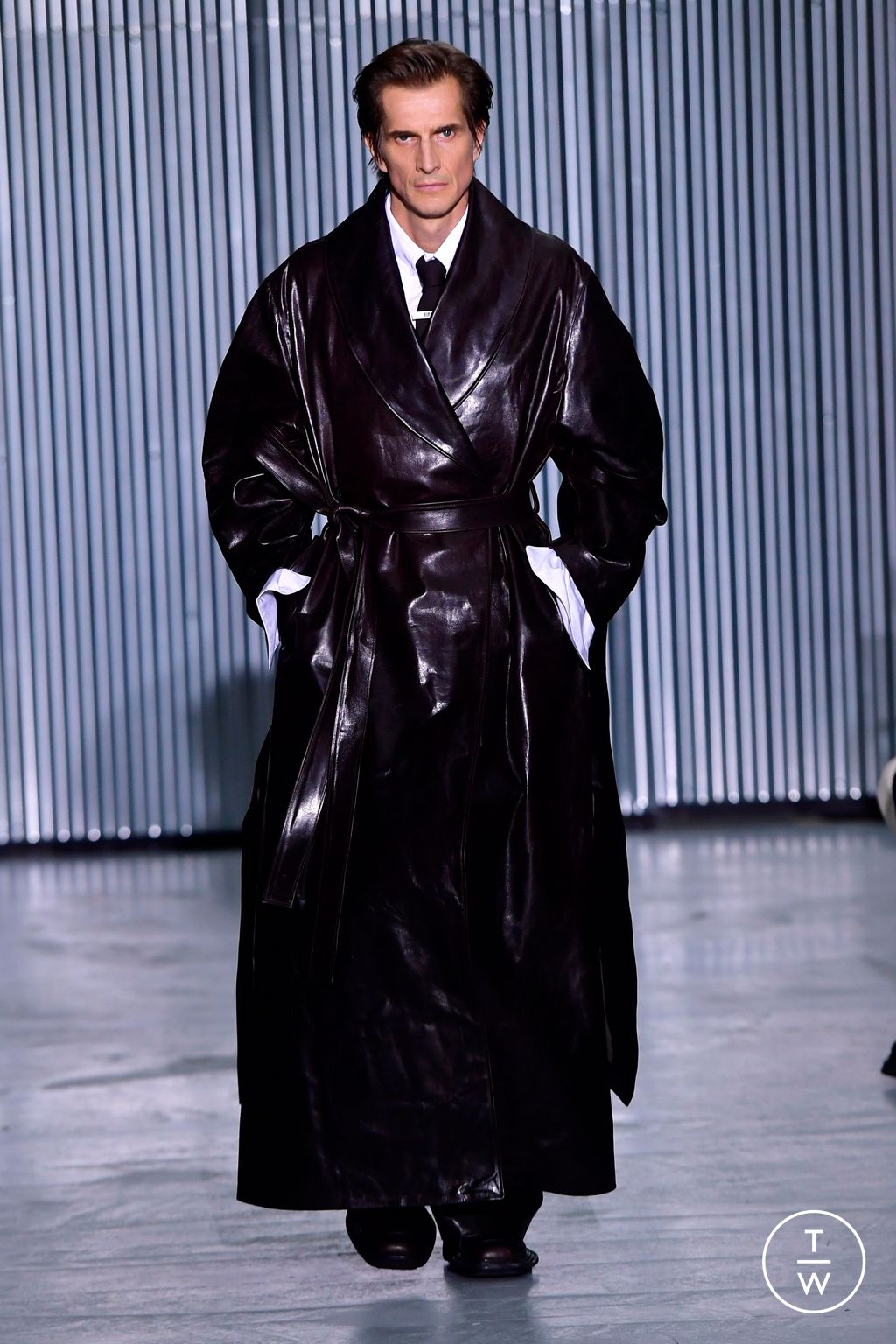 Fashion Week Paris Spring/Summer 2024 look 1 from the Louis Gabriel Nouchi collection menswear