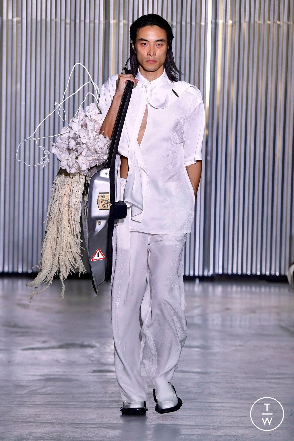 Fashion Week Paris Spring/Summer 2024 look 31 de la collection Louis Gabriel Nouchi menswear