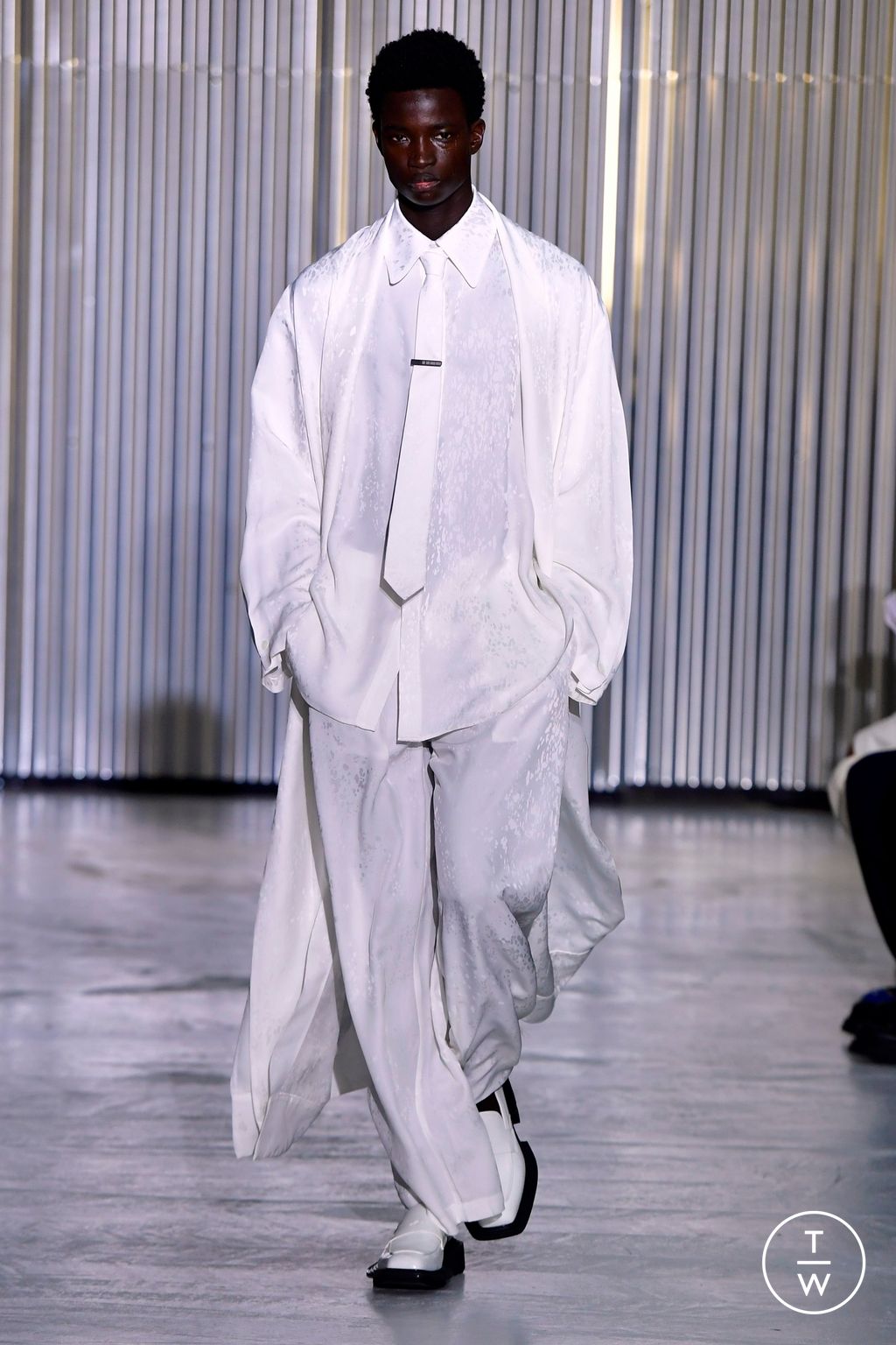 Fashion Week Paris Spring/Summer 2024 look 34 from the Louis Gabriel Nouchi collection menswear