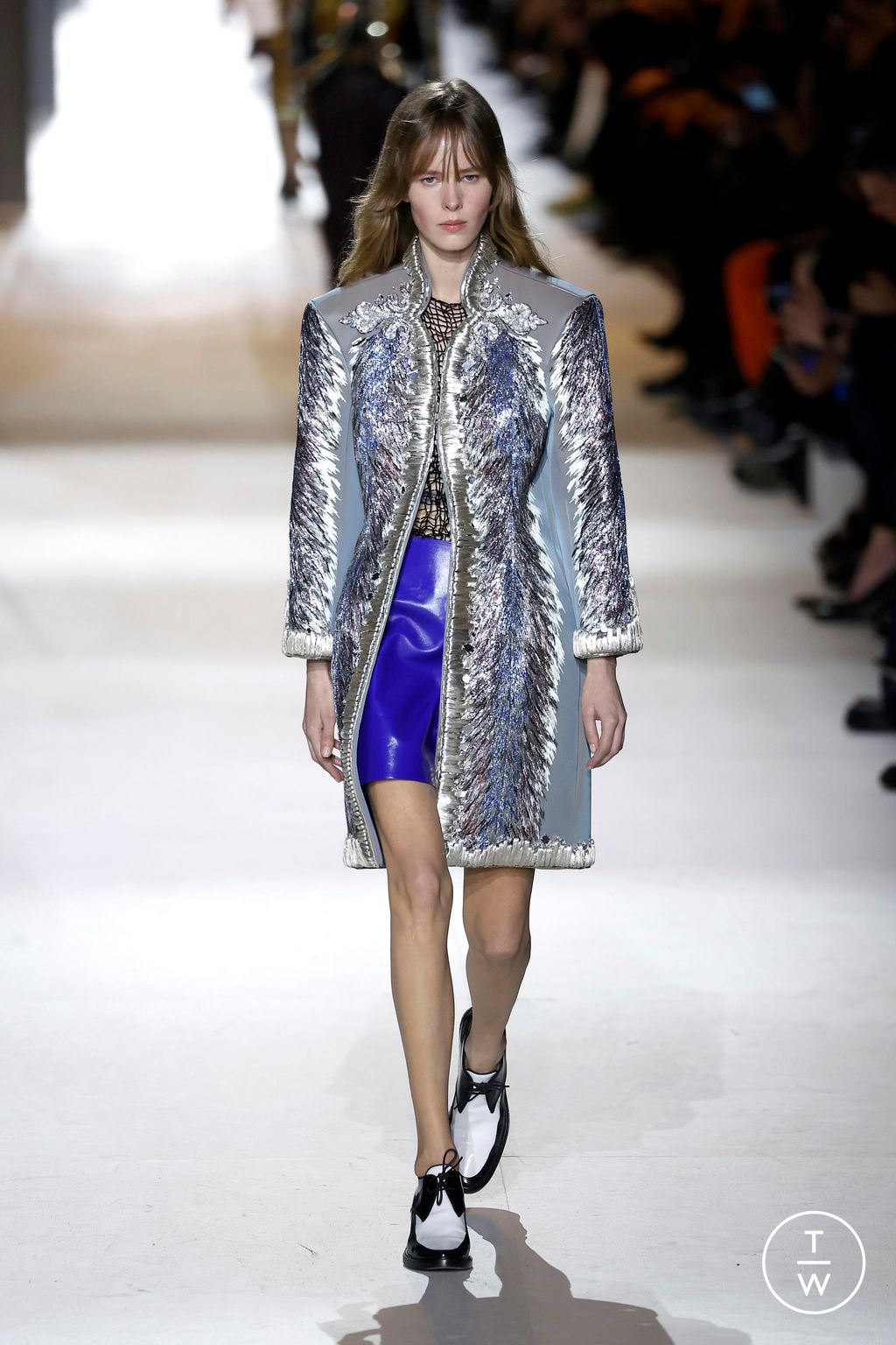 Fashion Week Paris Fall/Winter 2024 look 31 from the Louis Vuitton collection 女装