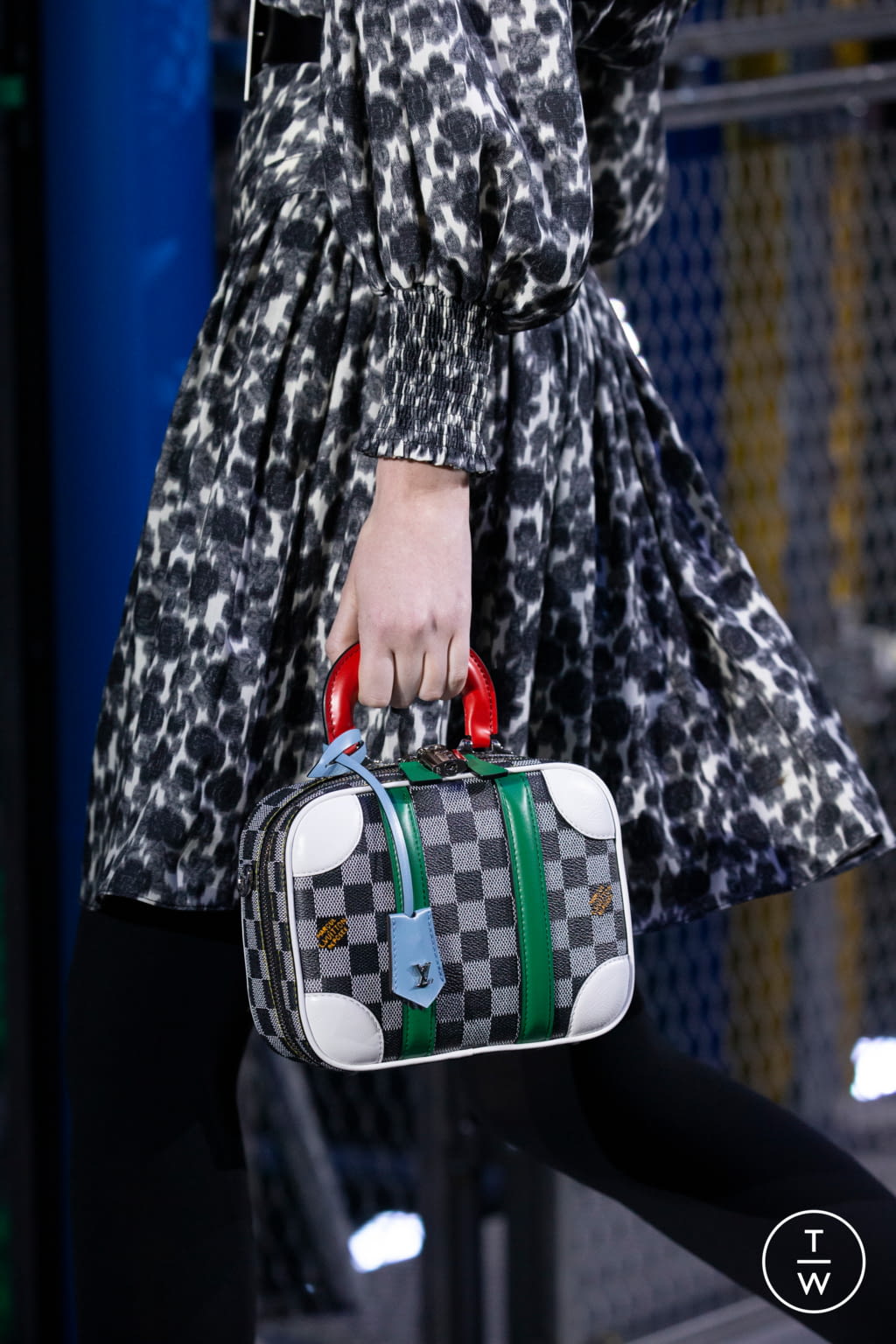 Fashion Week Paris Fall/Winter 2019 look 13 from the Louis Vuitton collection womenswear accessories
