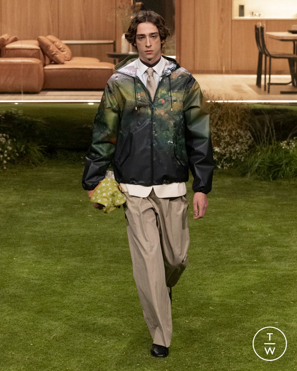 Fashion Week Paris Fall/Winter 2026 look 20 de la collection Louis Vuitton menswear