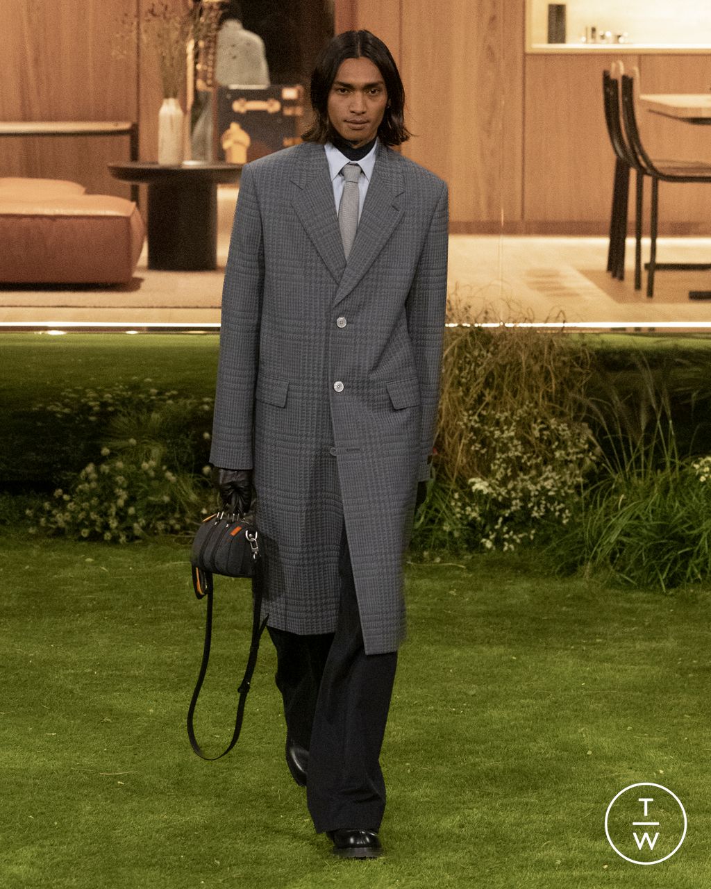 Fashion Week Paris Fall/Winter 2026 look 78 de la collection Louis Vuitton menswear
