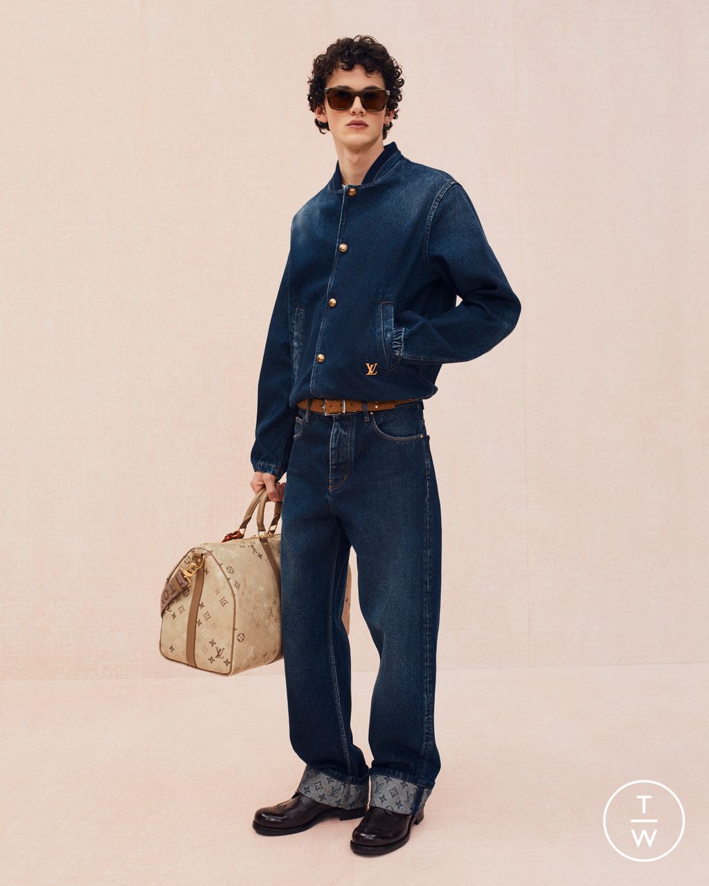 Fashion Week Paris Pre-Fall 2026 look 12 from the Louis Vuitton collection menswear
