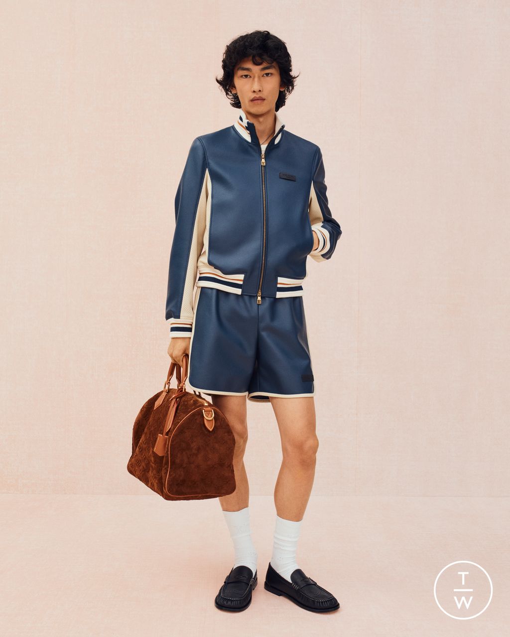 Fashion Week Paris Pre-Fall 2026 look 14 from the Louis Vuitton collection menswear