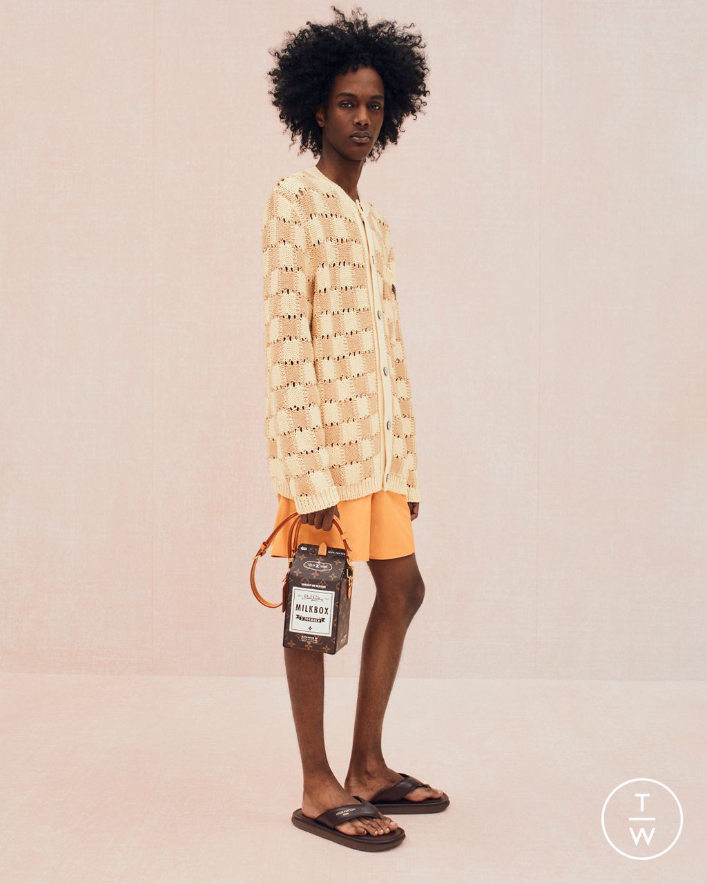 Fashion Week Paris Pre-Fall 2026 look 30 from the Louis Vuitton collection menswear