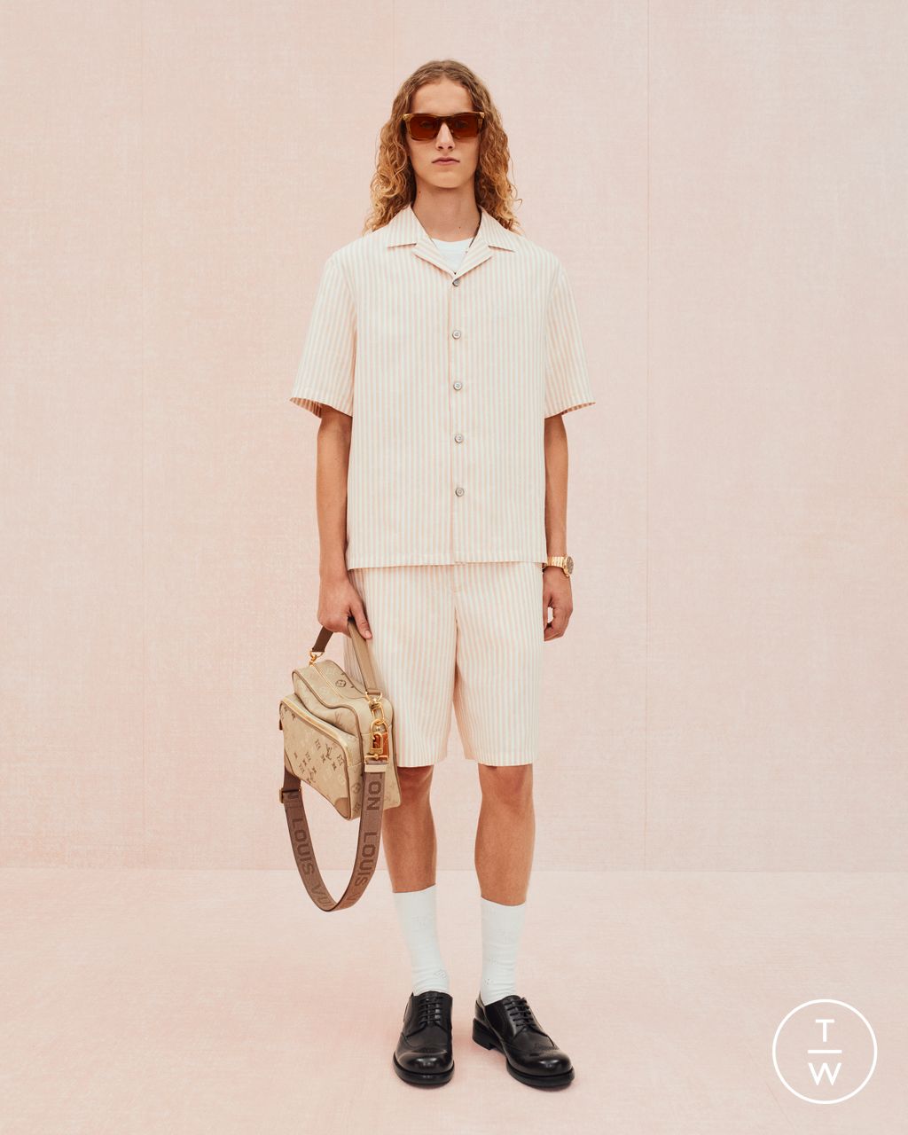 Fashion Week Paris Pre-Fall 2026 look 47 from the Louis Vuitton collection menswear