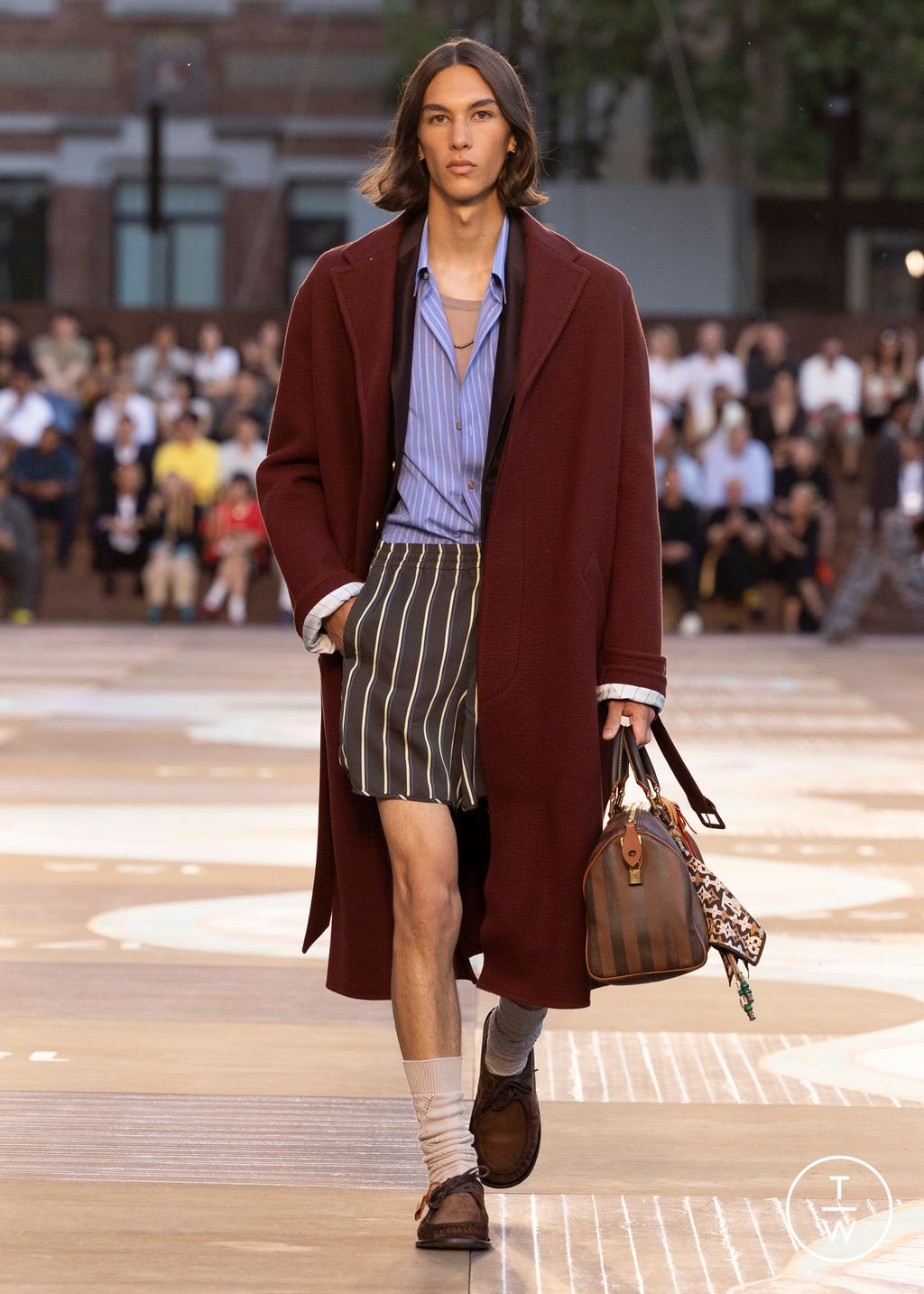 Fashion Week Paris Spring/Summer 2026 look 15 de la collection Louis Vuitton menswear
