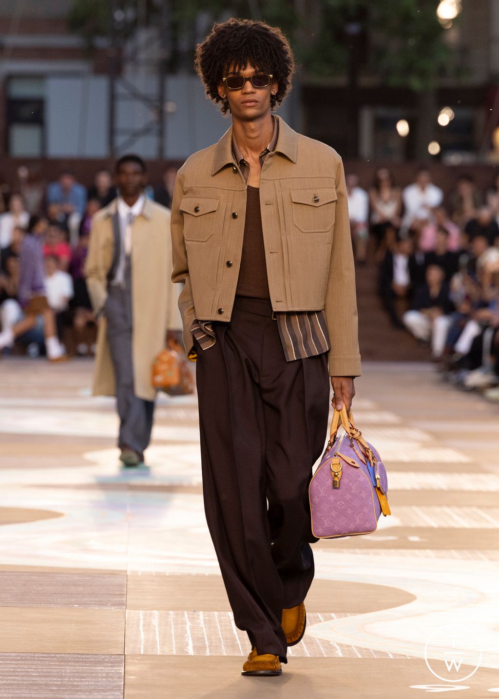 Fashion Week Paris Spring/Summer 2026 look 36 from the Louis Vuitton collection menswear