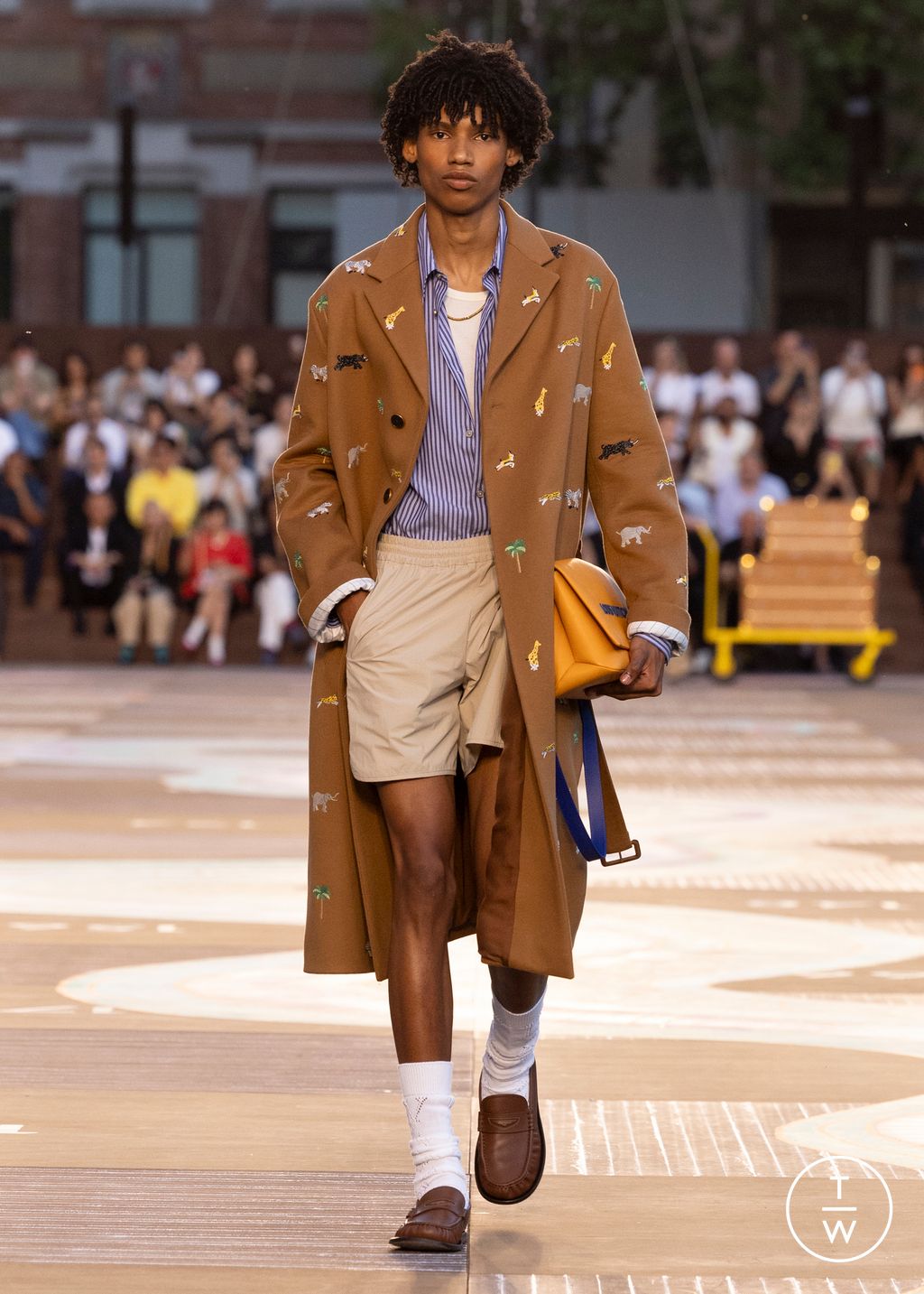 Fashion Week Paris Spring/Summer 2026 look 45 from the Louis Vuitton collection menswear