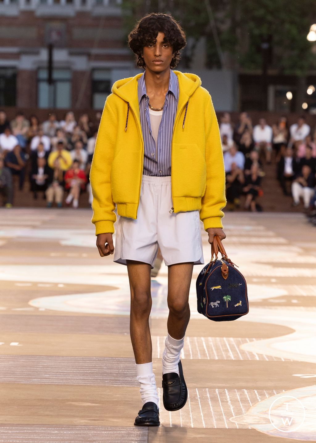 Fashion Week Paris Spring/Summer 2026 look 48 from the Louis Vuitton collection menswear