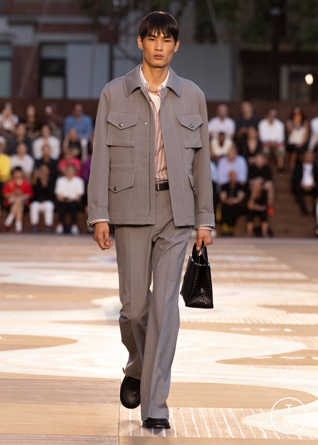 Fashion Week Paris Spring/Summer 2026 look 68 from the Louis Vuitton collection menswear