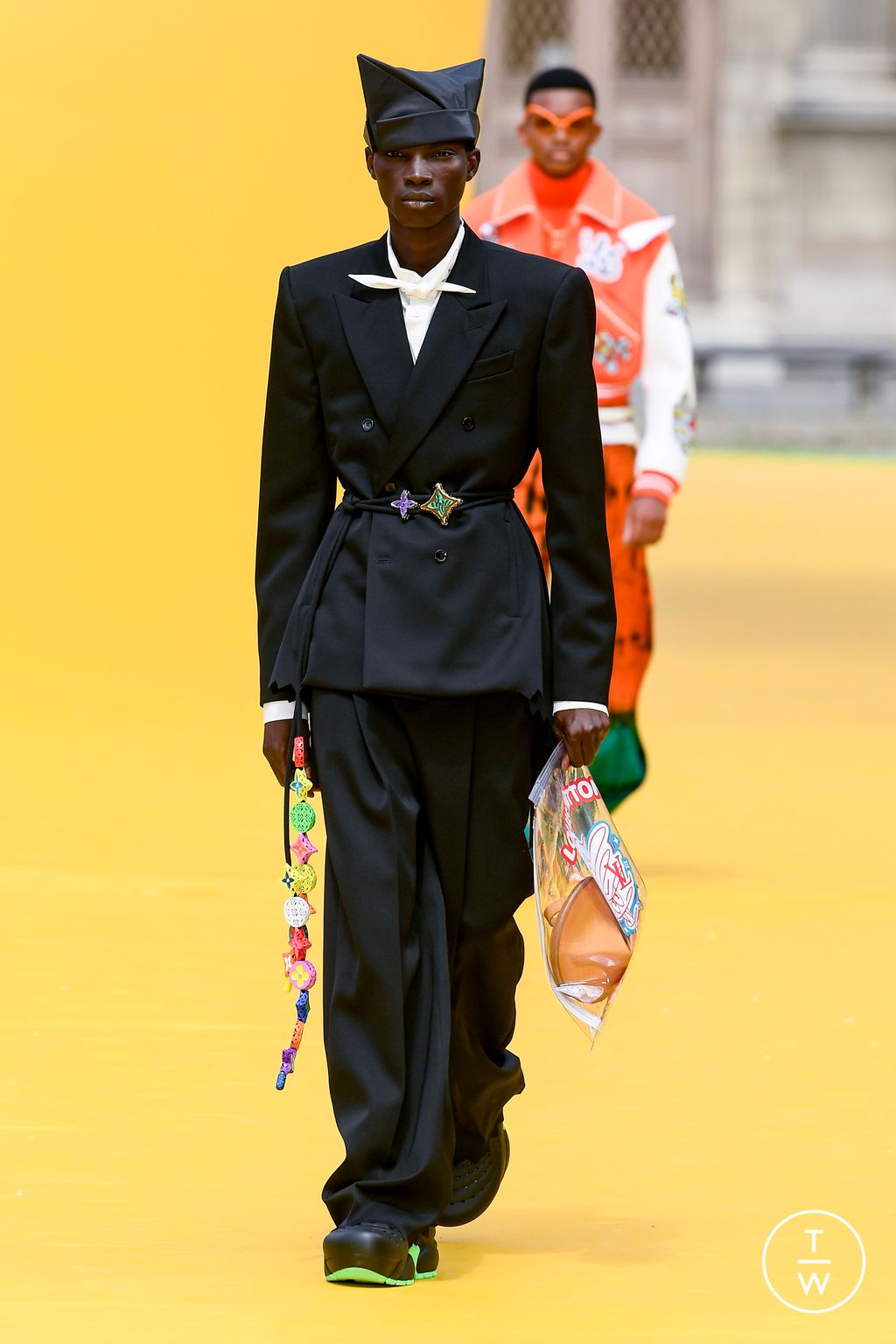 Fashion Week Paris Spring/Summer 2023 look 27 from the Louis Vuitton collection menswear