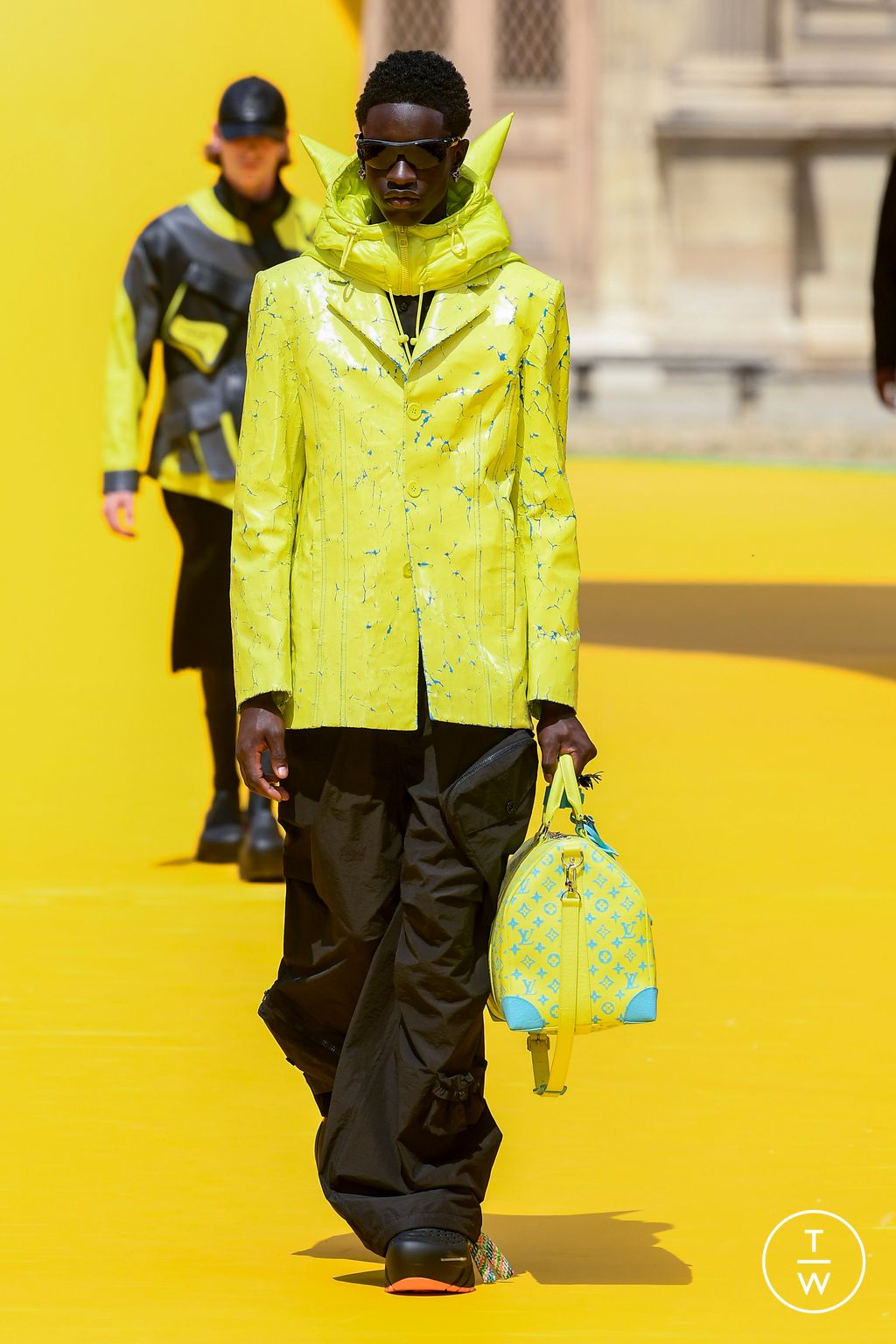 Fashion Week Paris Spring/Summer 2023 look 41 from the Louis Vuitton collection menswear