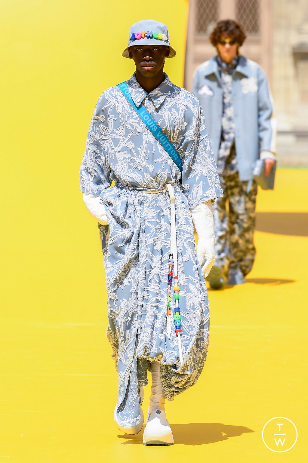 Fashion Week Paris Spring/Summer 2023 look 62 from the Louis Vuitton collection menswear