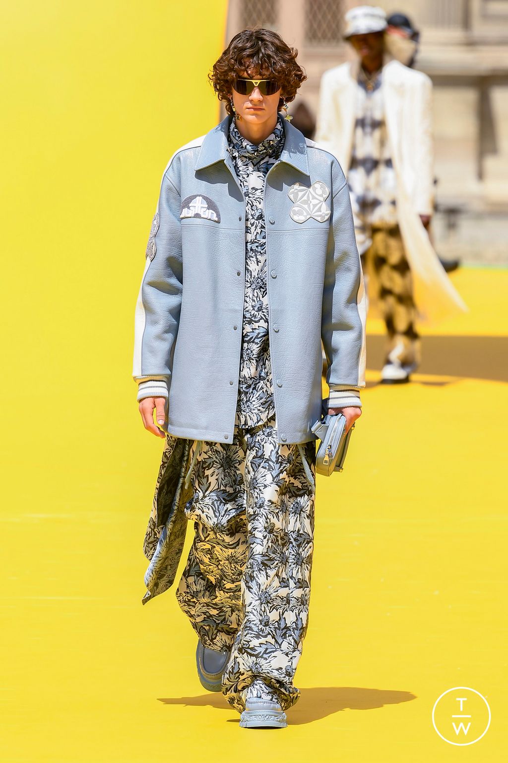 Fashion Week Paris Spring/Summer 2023 look 63 from the Louis Vuitton collection menswear