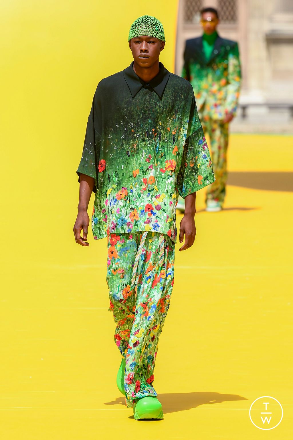 Fashion Week Paris Spring/Summer 2023 look 69 from the Louis Vuitton collection menswear
