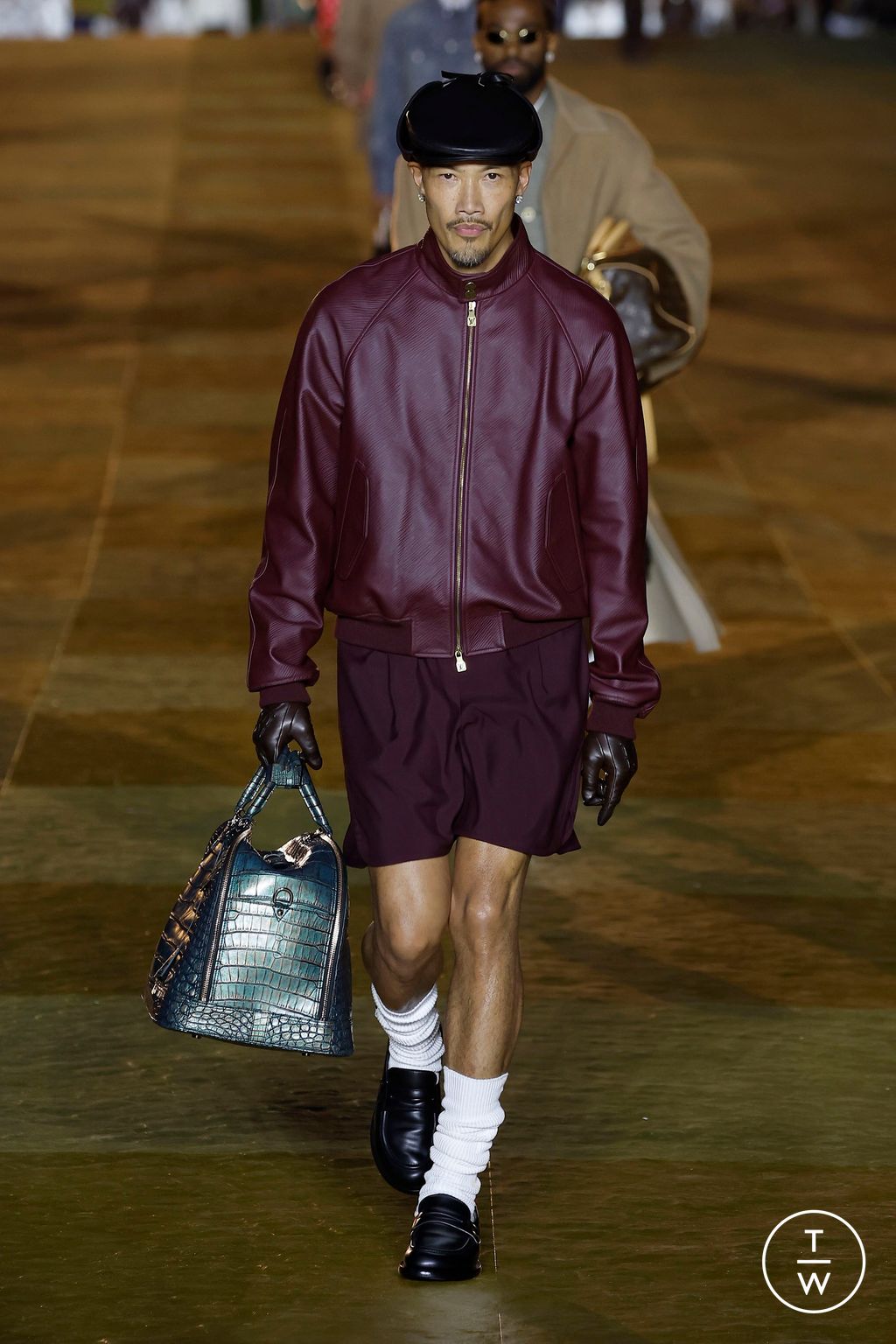 Fashion Week Paris Spring/Summer 2024 look 57 from the Louis Vuitton collection 男装