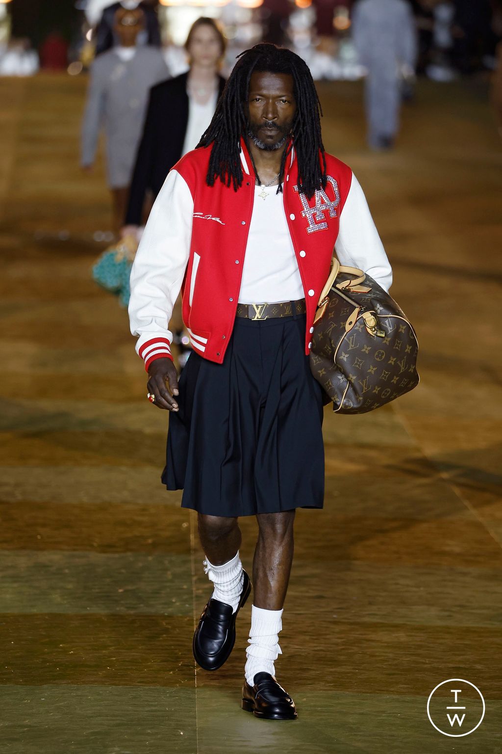 Fashion Week Paris Spring/Summer 2024 look 64 from the Louis Vuitton collection menswear