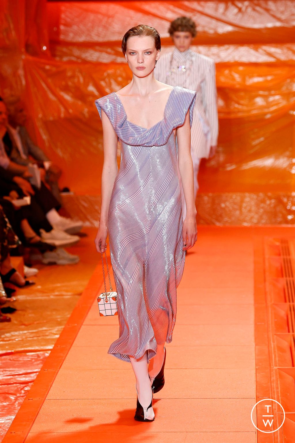Fashion Week Paris Spring/Summer 2024 look 44 from the Louis Vuitton collection 女装