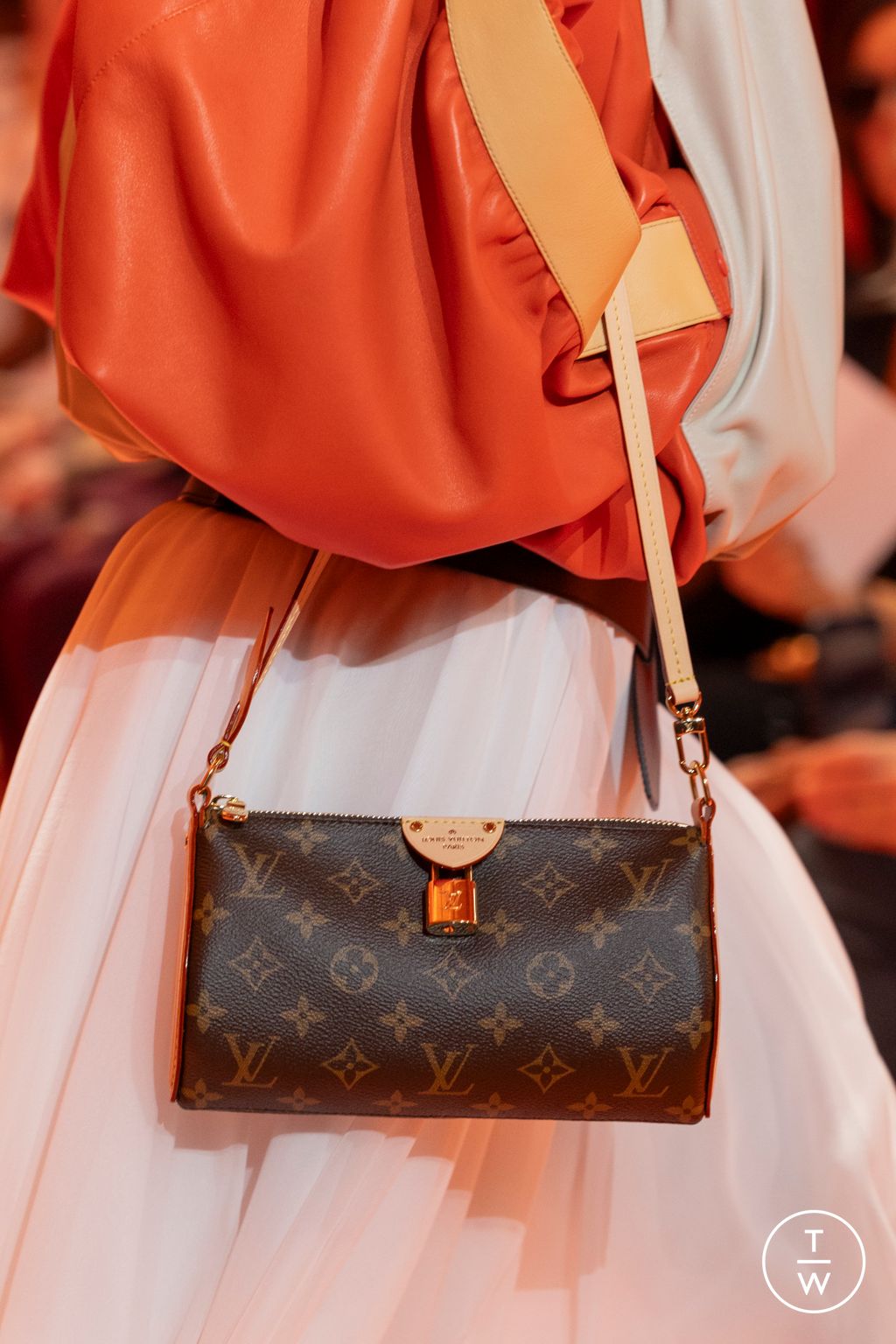 Fashion Week Paris Spring/Summer 2024 look 1 from the Louis Vuitton collection womenswear accessories