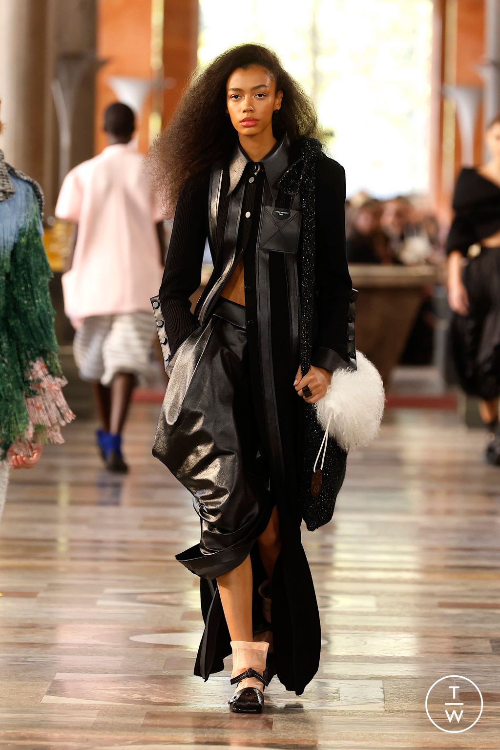 Fashion Week Paris Spring/Summer 2026 look 43 de la collection Louis Vuitton womenswear