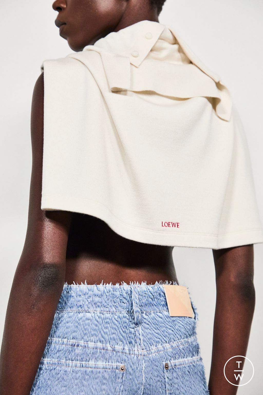 Fashion Week Paris Spring/Summer 2026 look 101 from the Loewe collection womenswear accessories