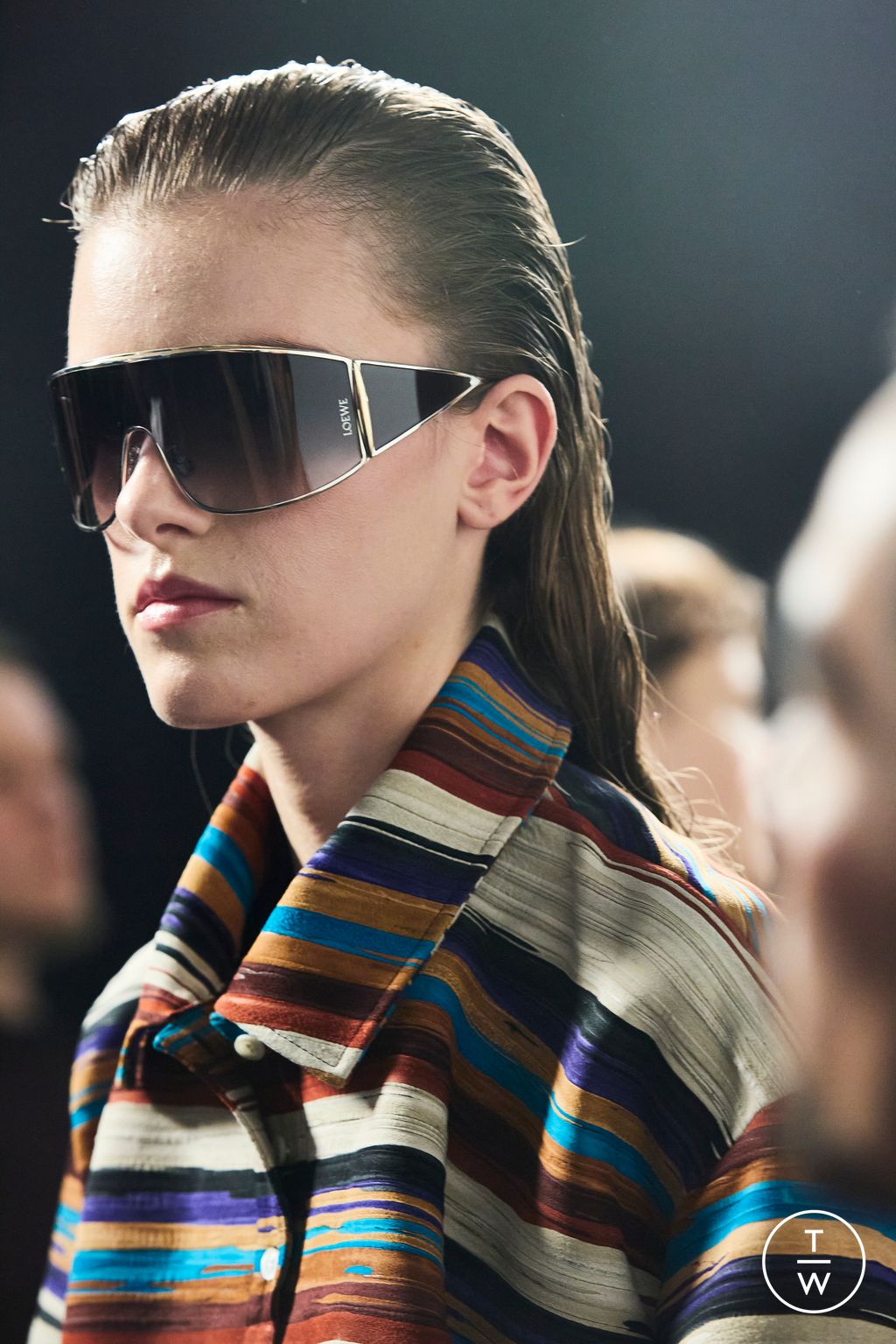 Fashion Week Paris Spring/Summer 2026 look 107 from the Loewe collection 女装配饰