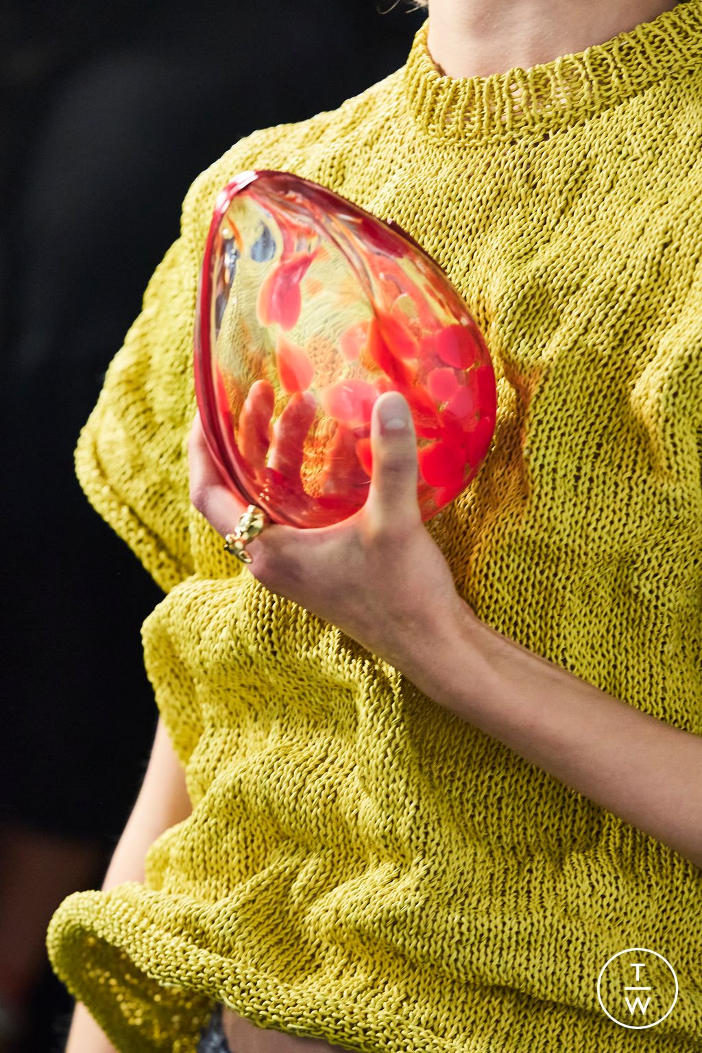 Fashion Week Paris Spring/Summer 2026 look 108 from the Loewe collection womenswear accessories