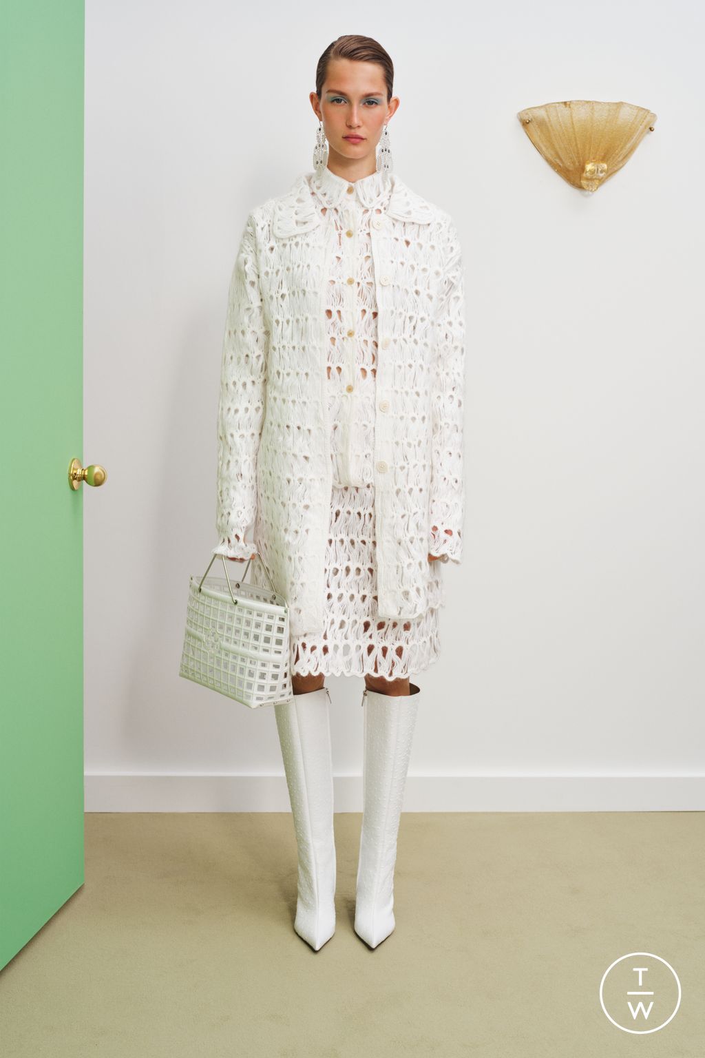 Fashion Week New York Resort 2025 look 10 de la collection Tory Burch womenswear